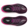SAUCONY WOMENS AZURA RUNNING TRAINER - EGGPLANT BLACK